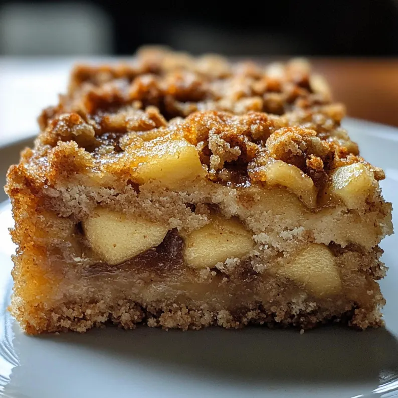 Apple Crisp Cake