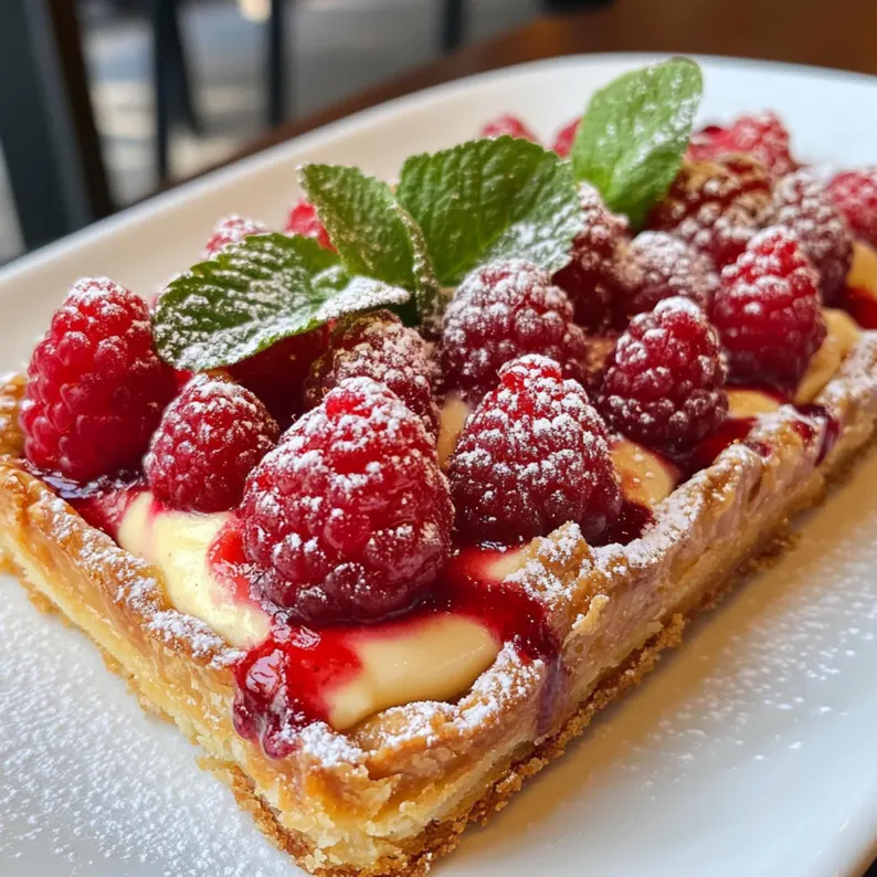 Berry Custard Pastry with Italian Crema Pasticcera