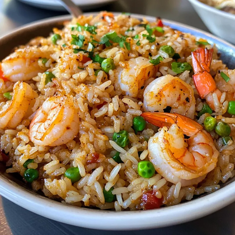 Cajun Shrimp Fried Rice
