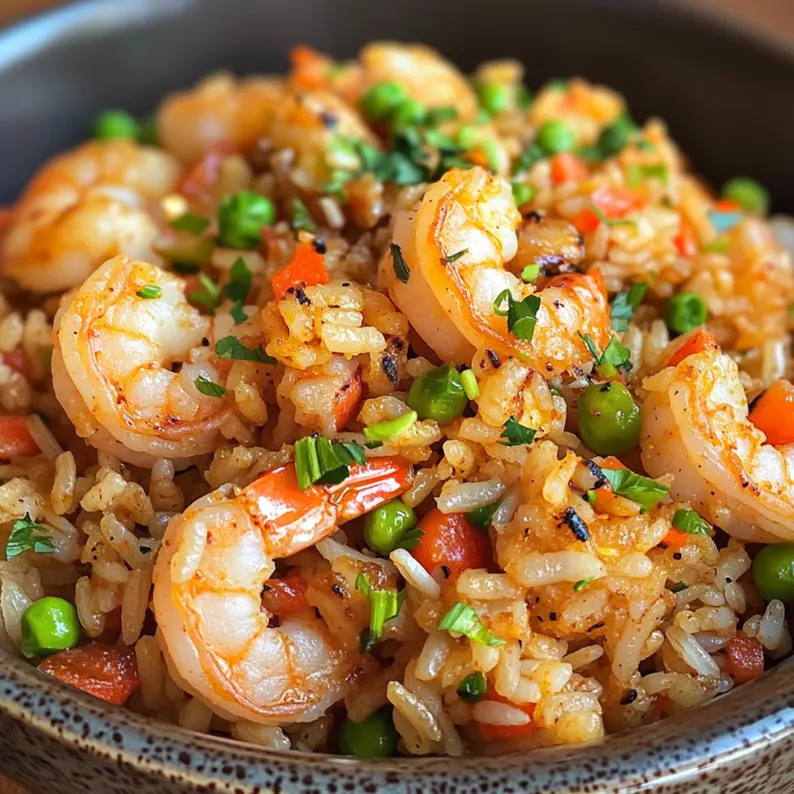 Cajun Shrimp Fried Rice