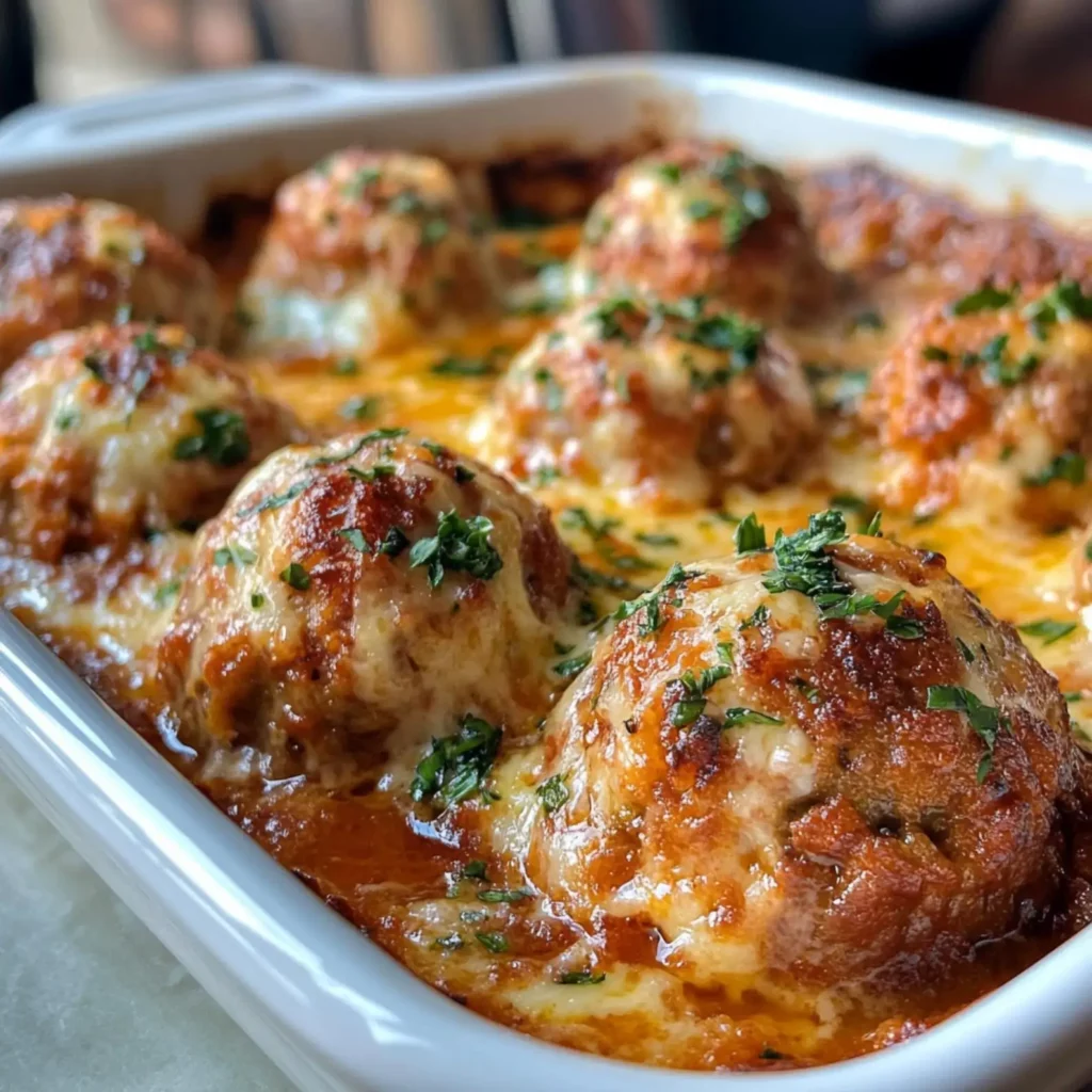 Juicy Chicken Ricotta Meatballs