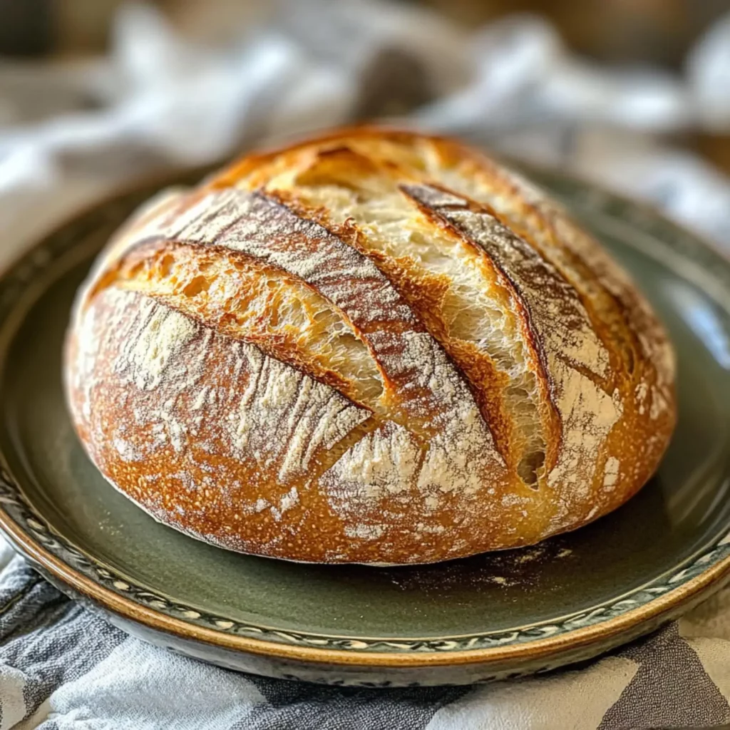 No-Knead Bakery Style Bread
