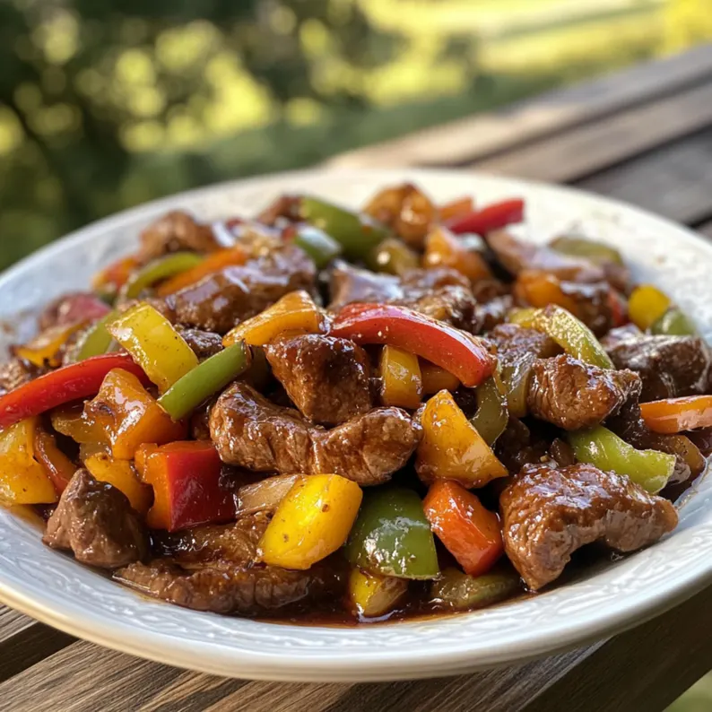 Pepper Steak Stir Fry