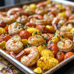Sheet Pan Shrimp Boil