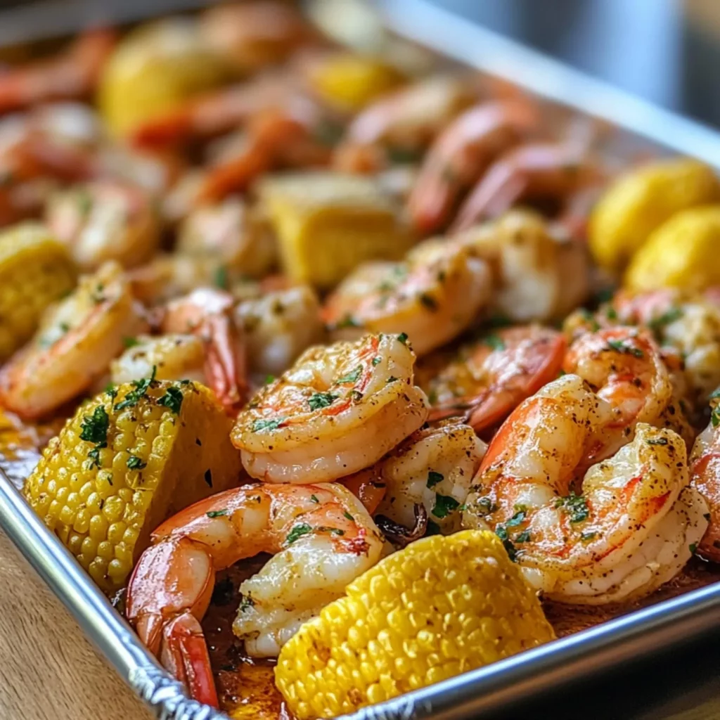 Sheet Pan Shrimp Boil