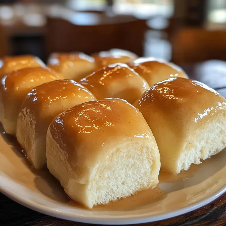 Texas Roadhouse Rolls with Cinnamon Butter
