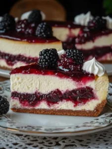 Blackberry Cheesecake