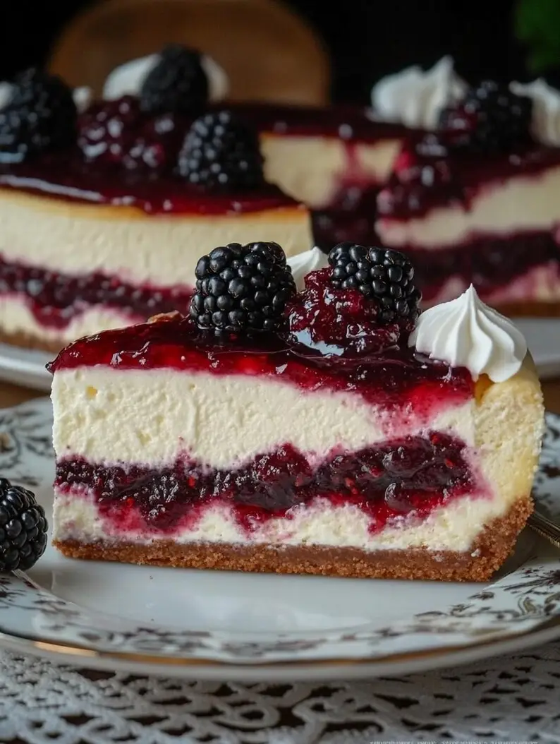 Blackberry Cheesecake