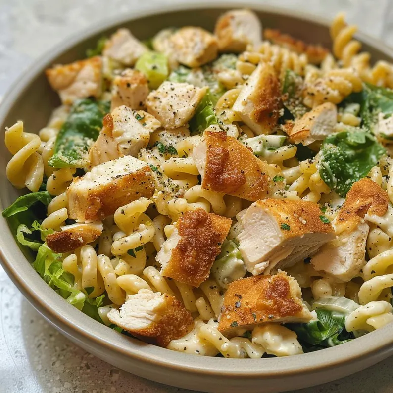 Creamy Chicken Pasta Salad