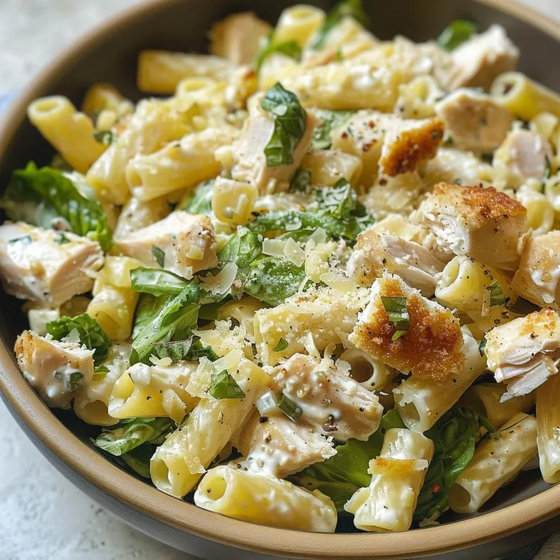 Creamy Chicken Pasta Salad