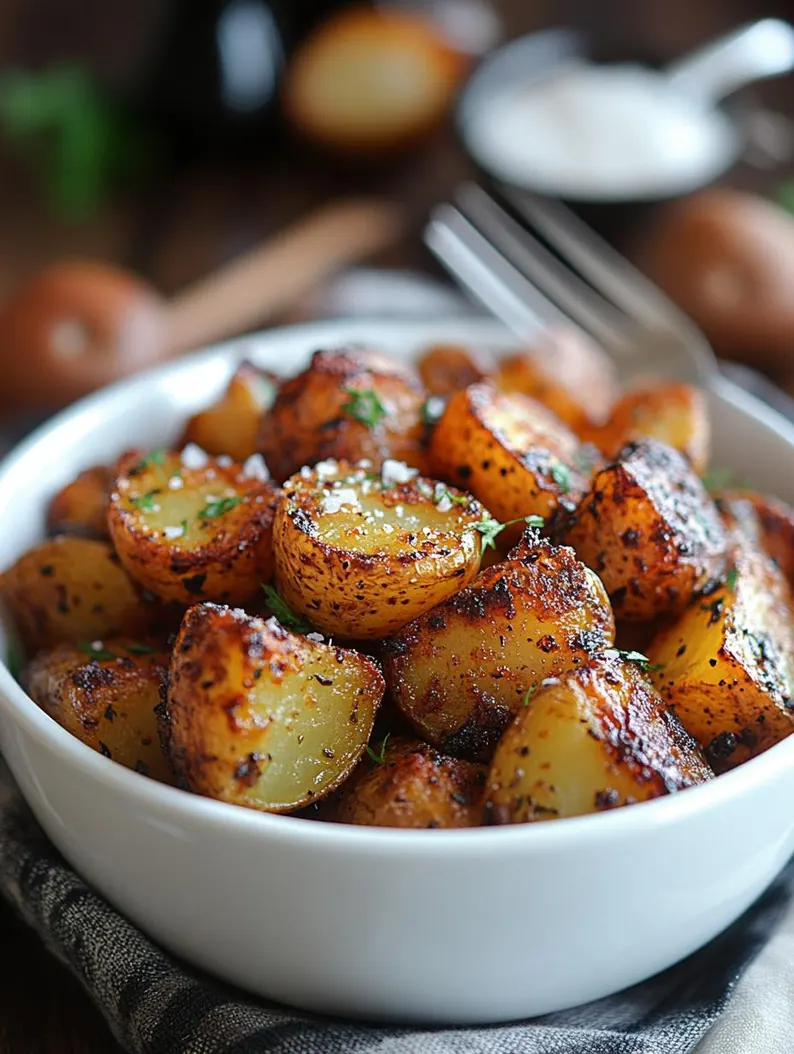 Crispy Roasted Baby Potatoes