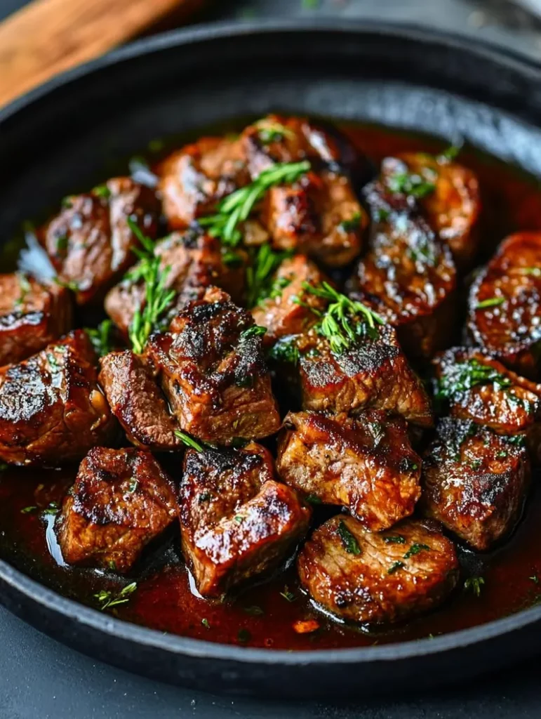 Garlic Butter Steak Bites