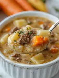 Hamburger Potato Soup