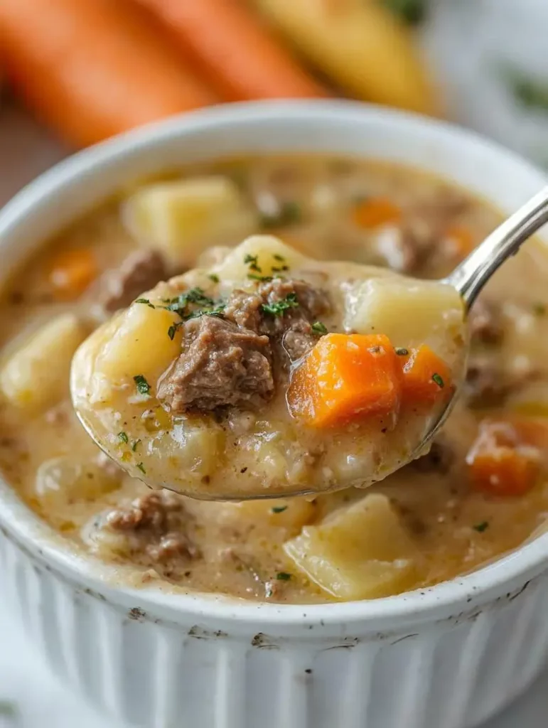 Hamburger Potato Soup