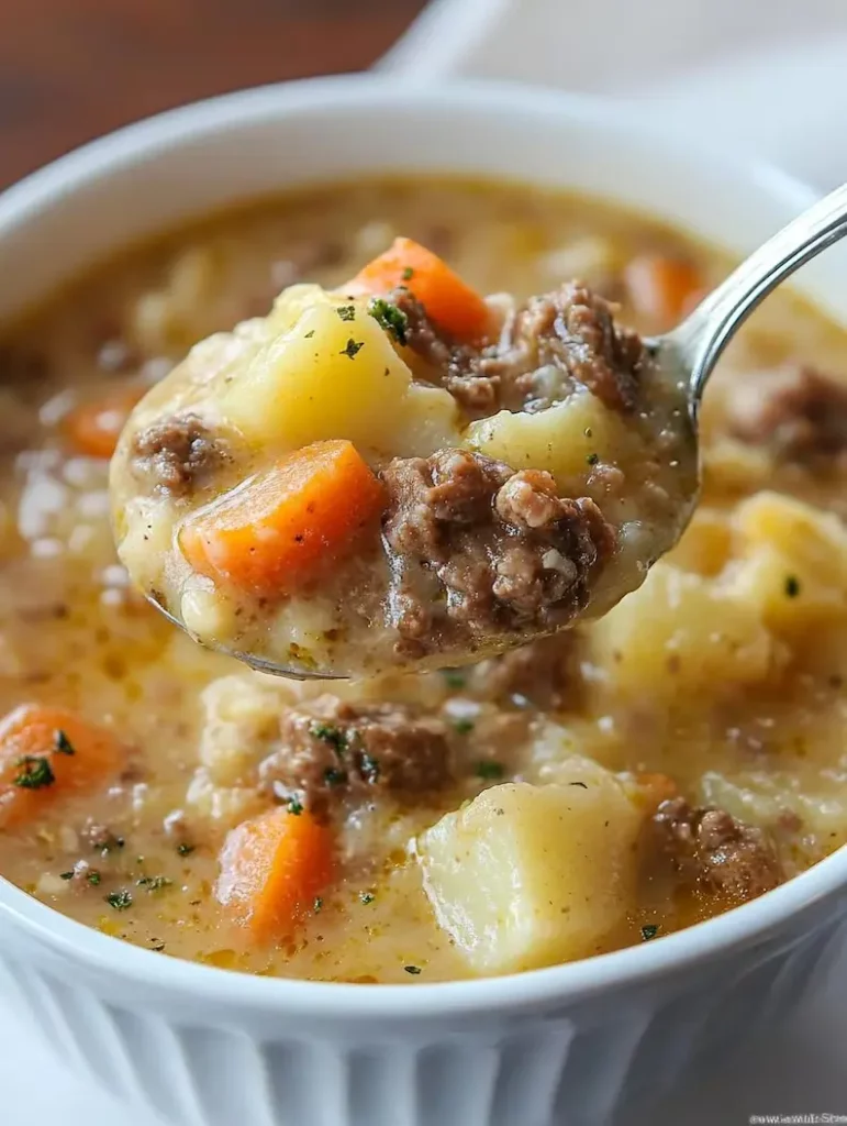 Hamburger Potato Soup