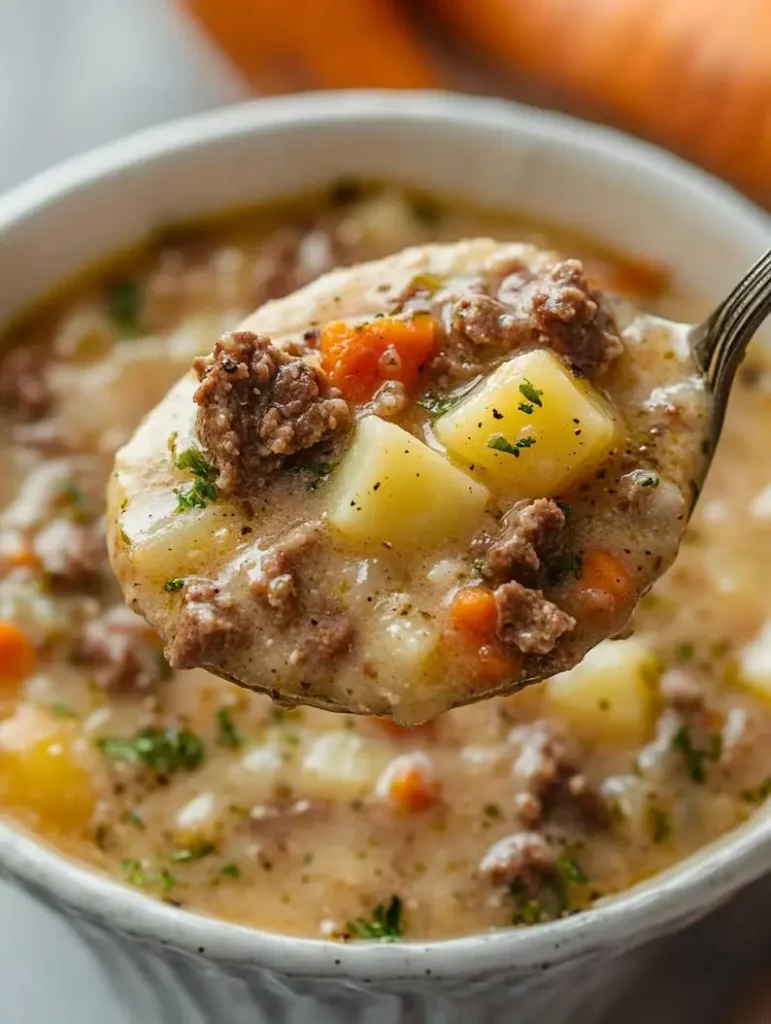 Hamburger Potato Soup