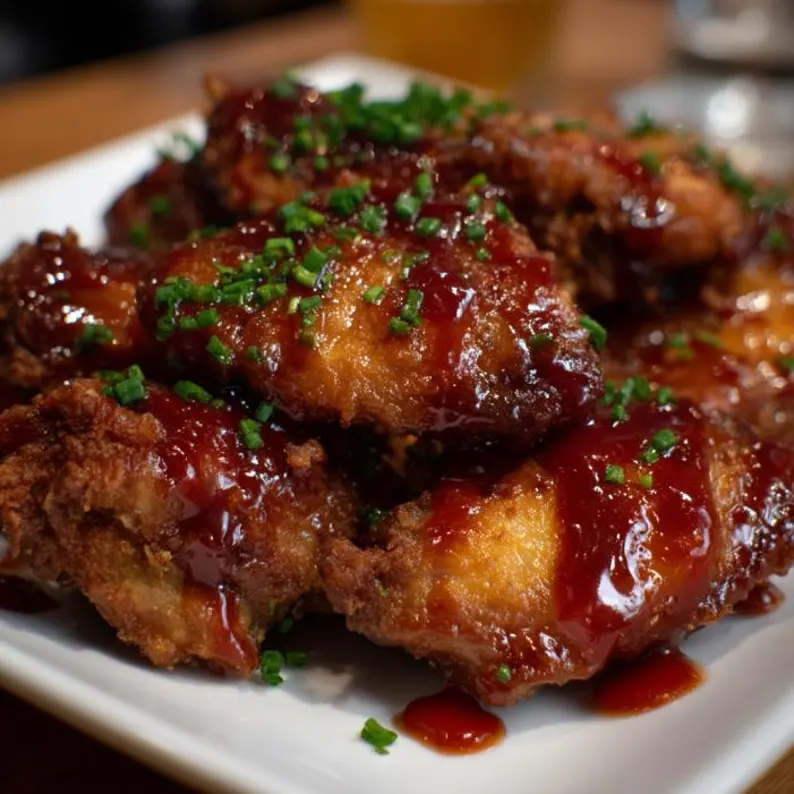 Honey Garlic Chicken Wings
