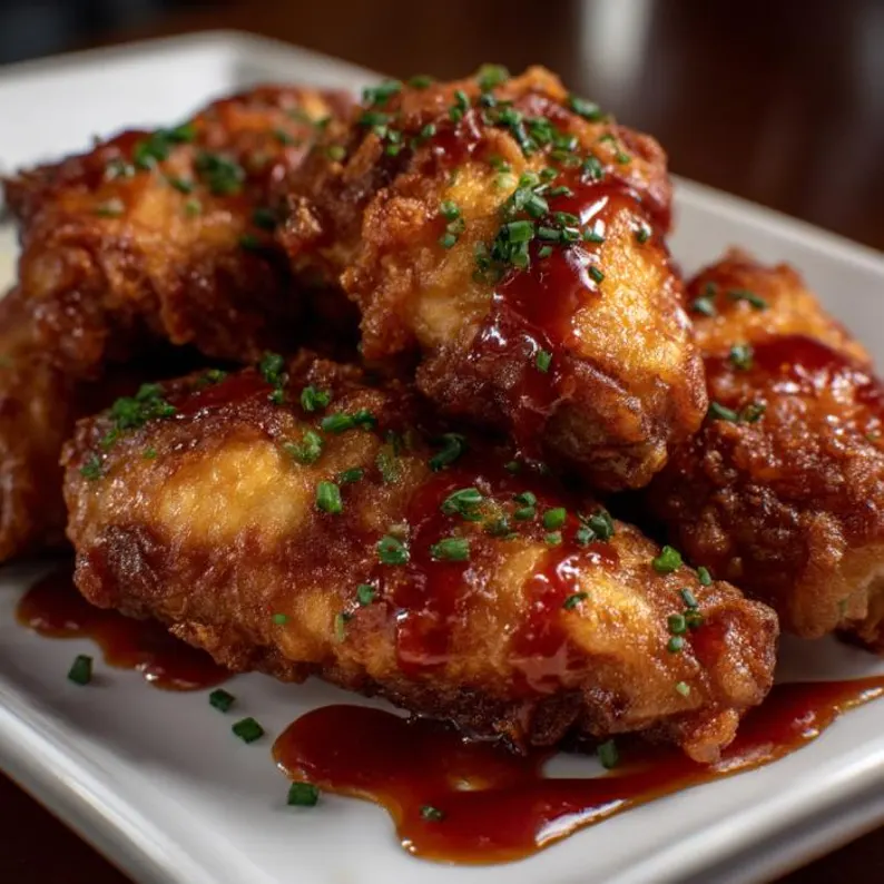 Honey Garlic Chicken Wings