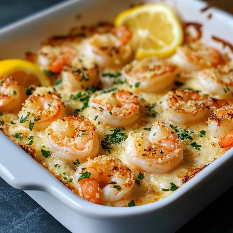Baked Stuffed Shrimp Casserole