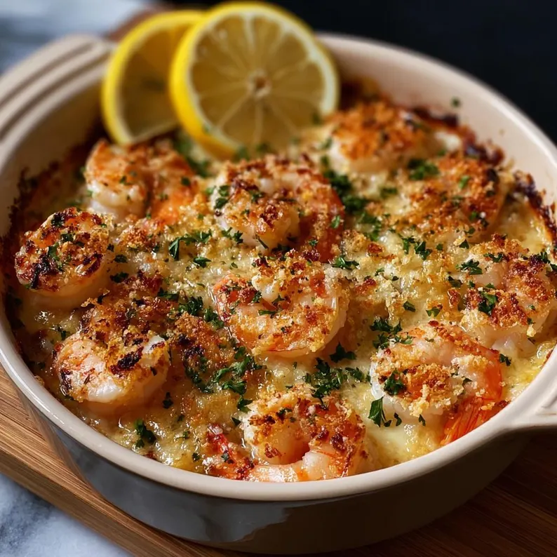 Baked Stuffed Shrimp Casserole