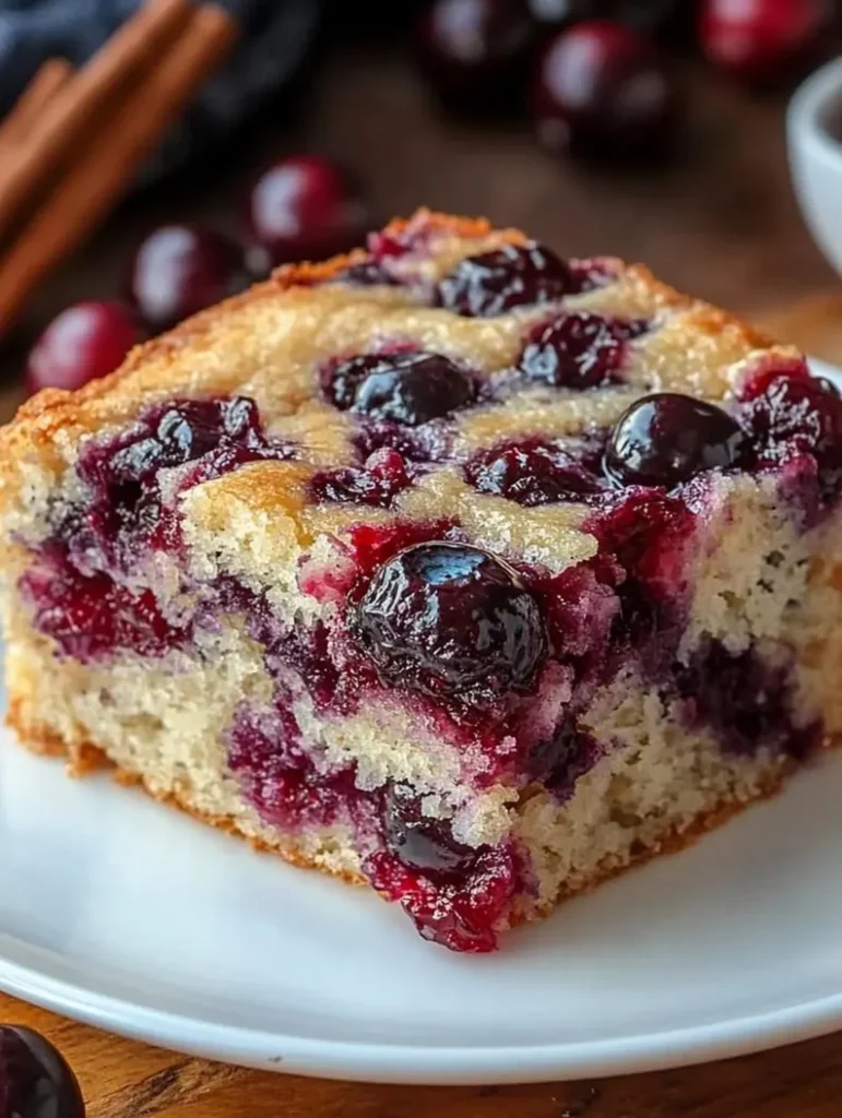 Buttermilk Blueberry Breakfast Cake