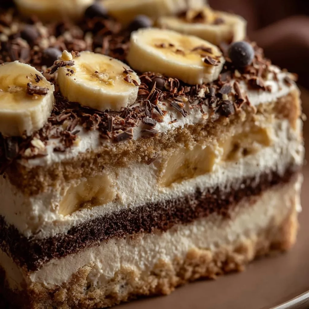 Chocolate Banana Layer Cake