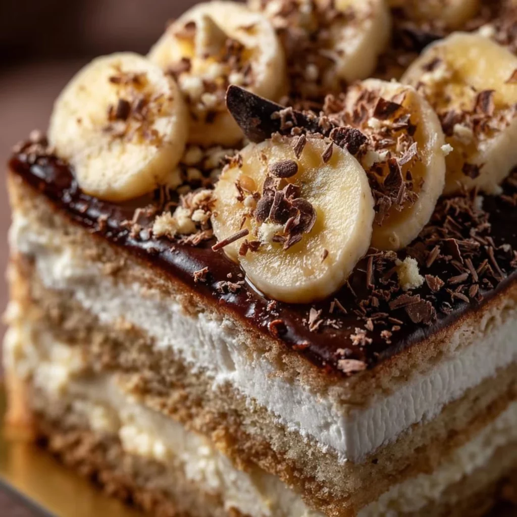 Chocolate Banana Layer Cake