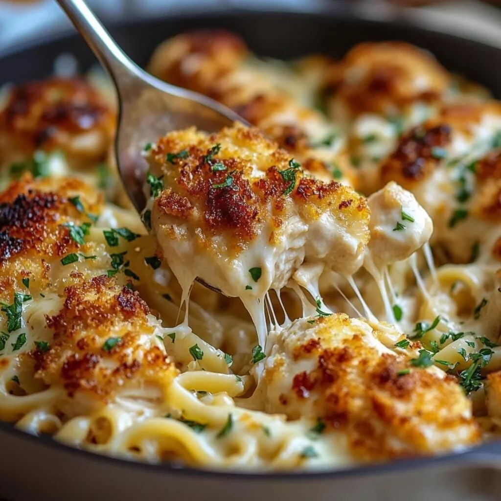Garlic Parmesan Chicken Pasta