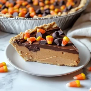 Giant Reeses Peanut Butter Pie