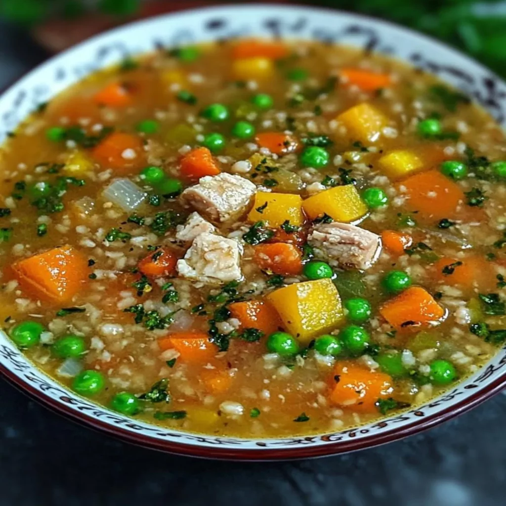 Hearty Barley and Vegetable Soup