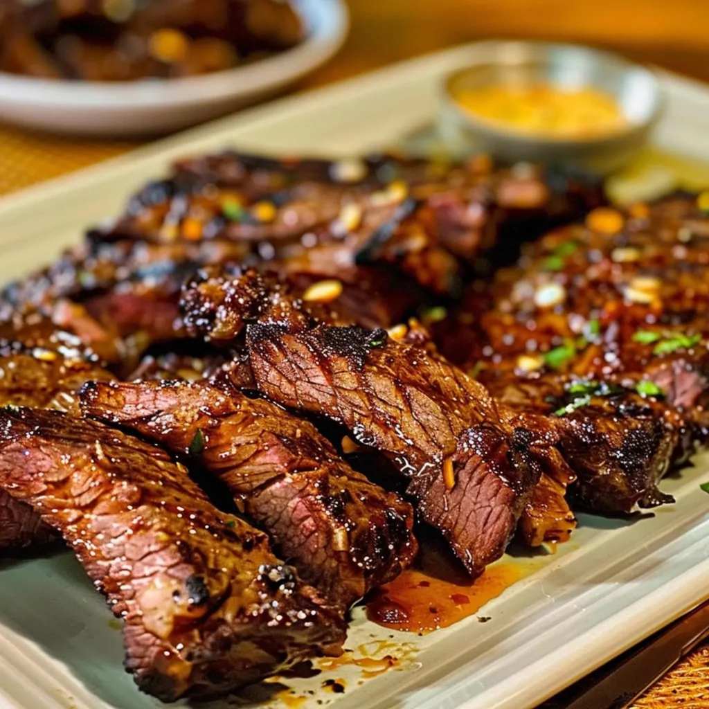Korean BBQ Marinated Steak