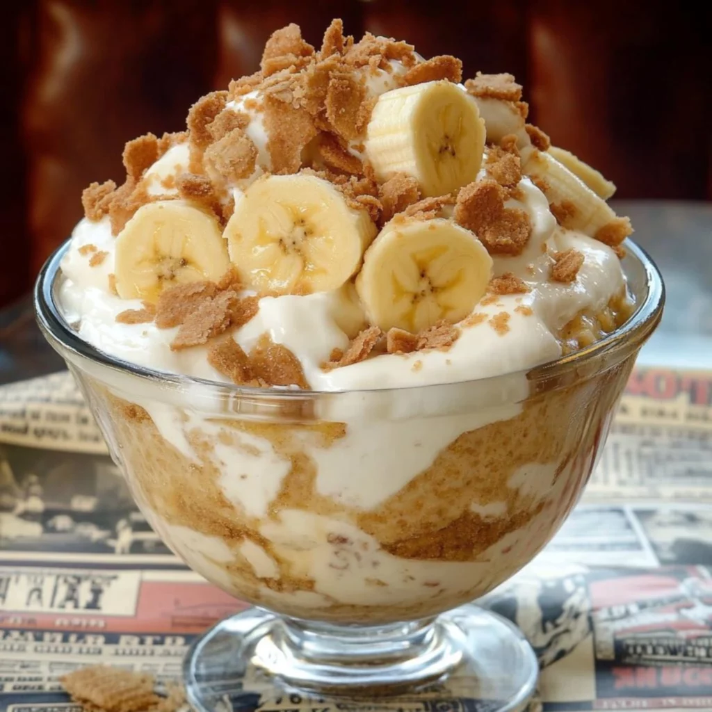 Peanut Butter Banana Trifle