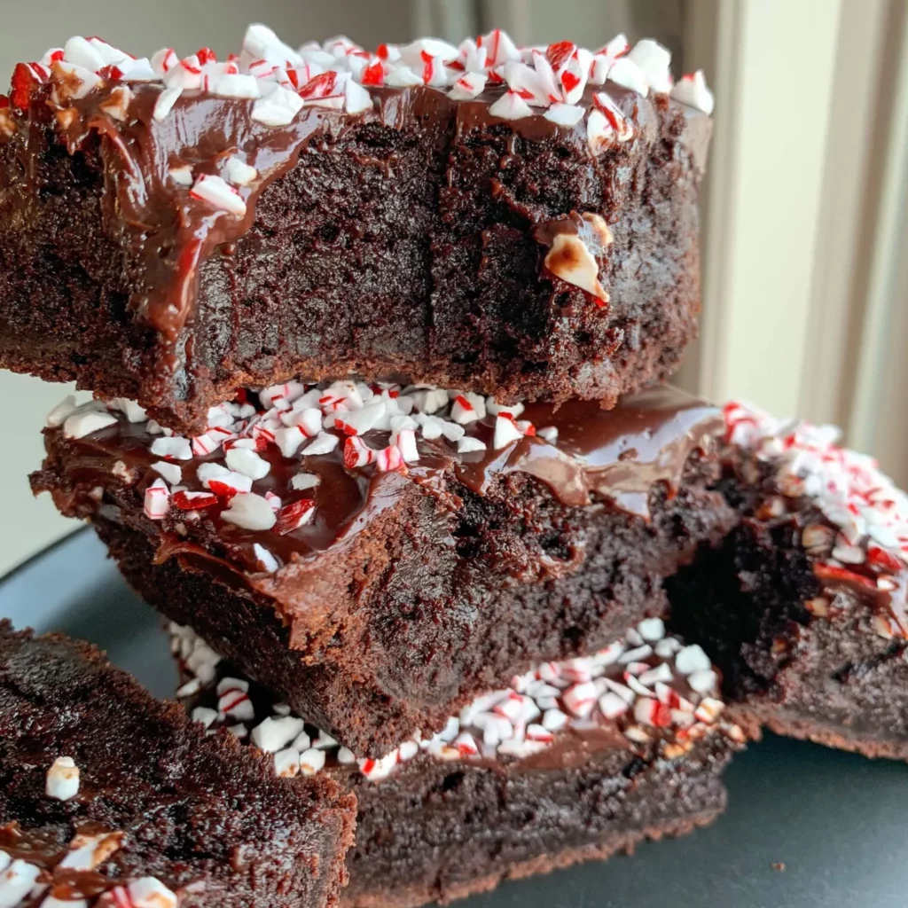 Peppermint Mocha Brownie