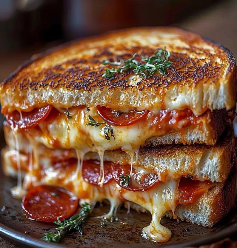 Pizza-Grilled-Cheese