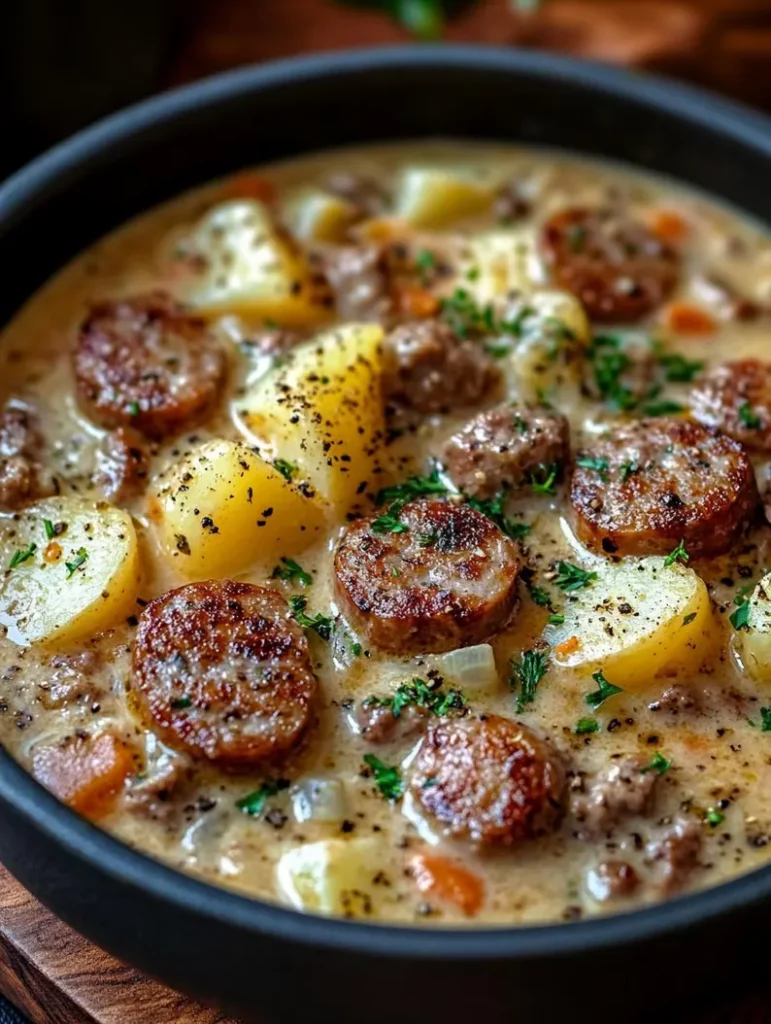 Potato and Sausage Chowder