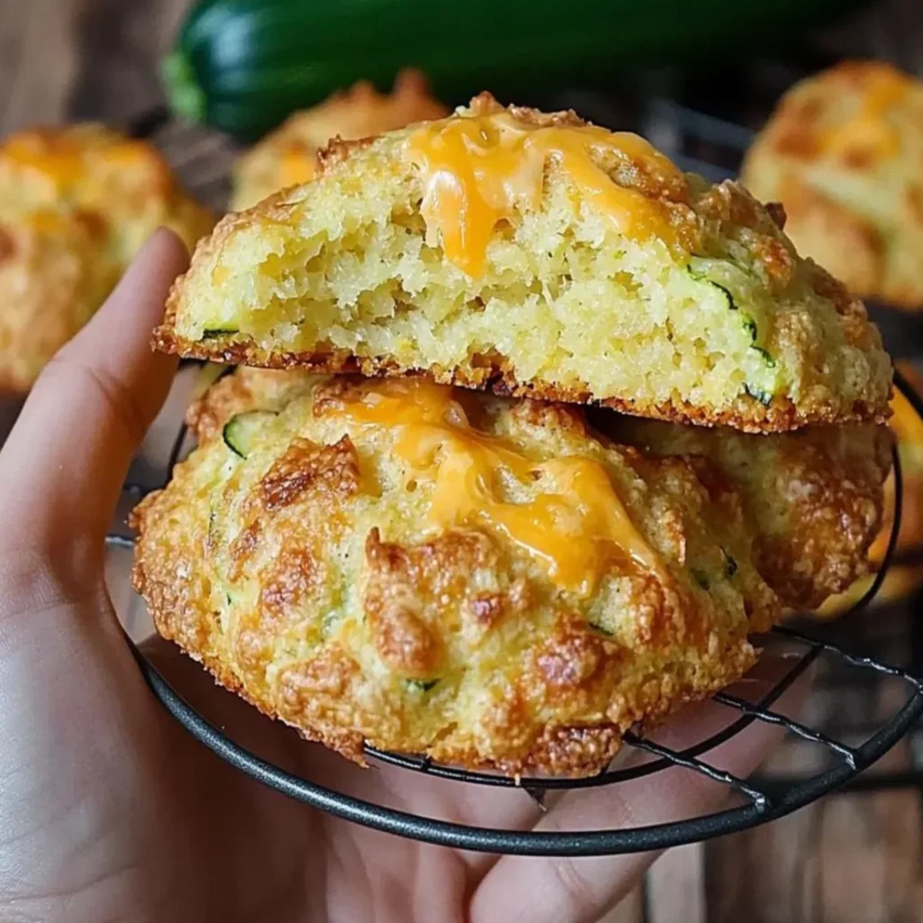 Zucchini Cheddar Scones