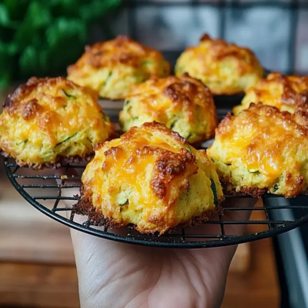 Zucchini Cheddar Scones