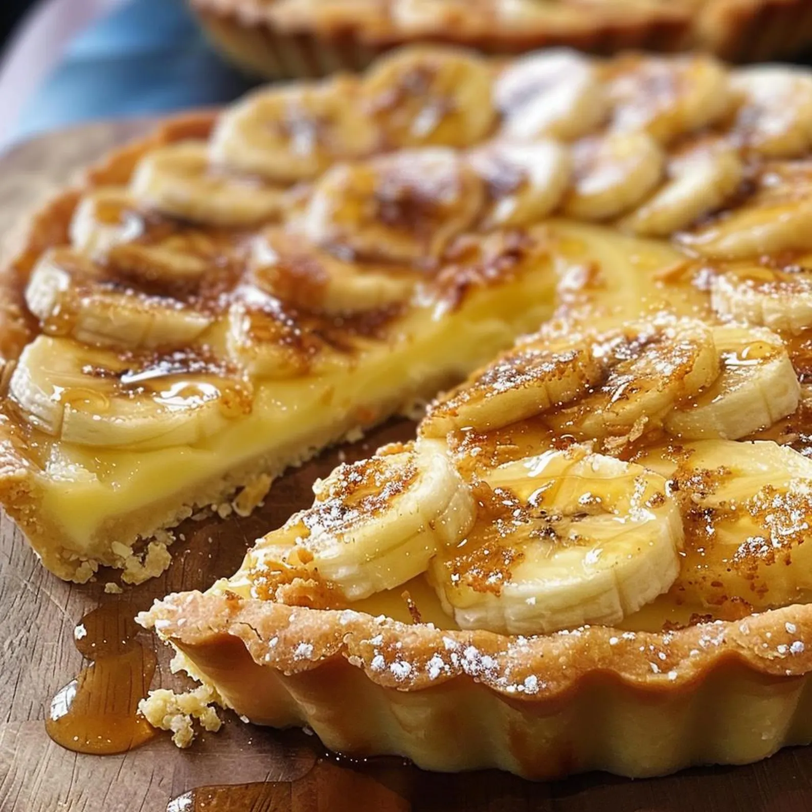 Banana Caramel Tart