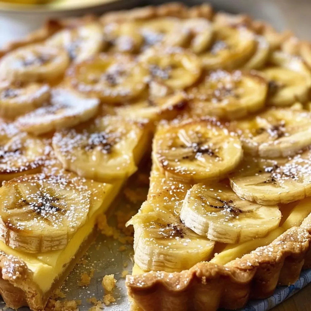 Banana Caramel Tart