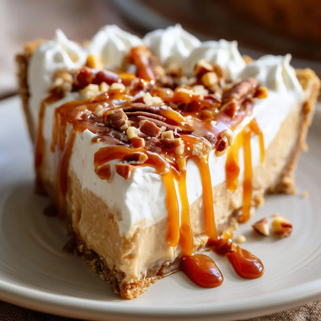 Butterscotch Pudding Pie