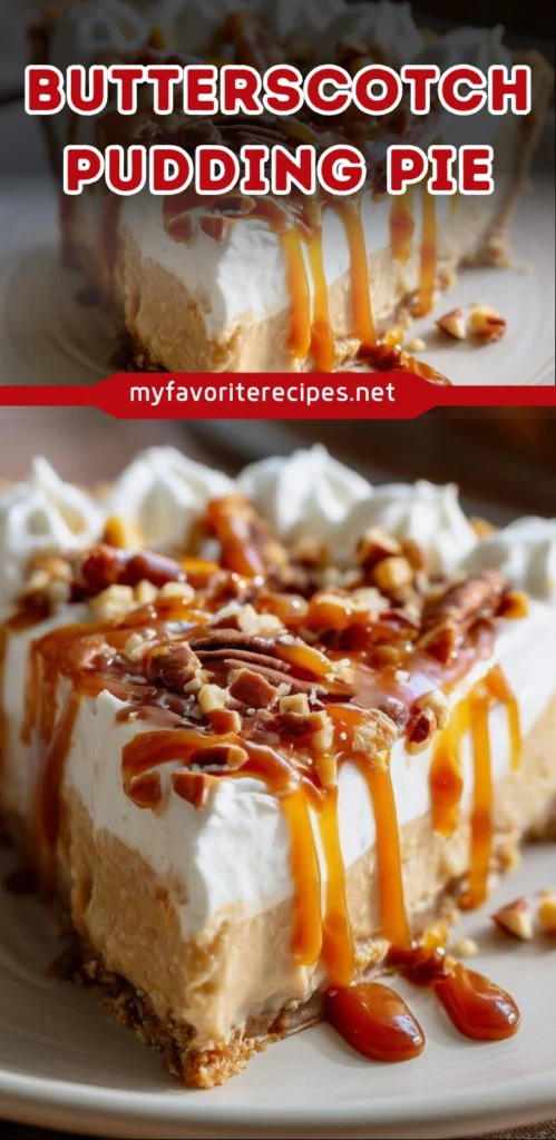 Butterscotch Pudding Pie