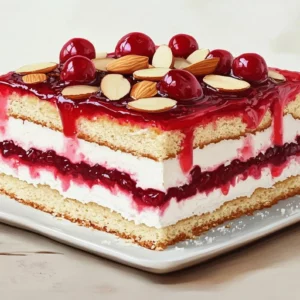 Cherry Almond Cake