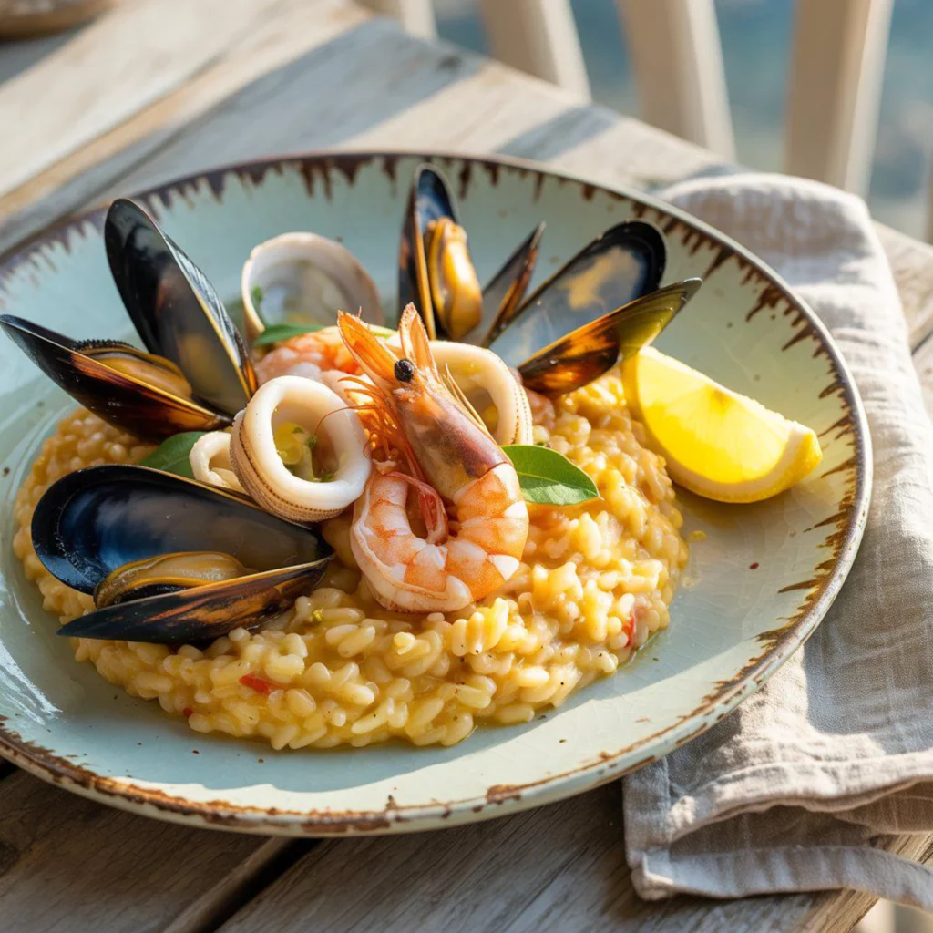 Italian Risotto with Seafood