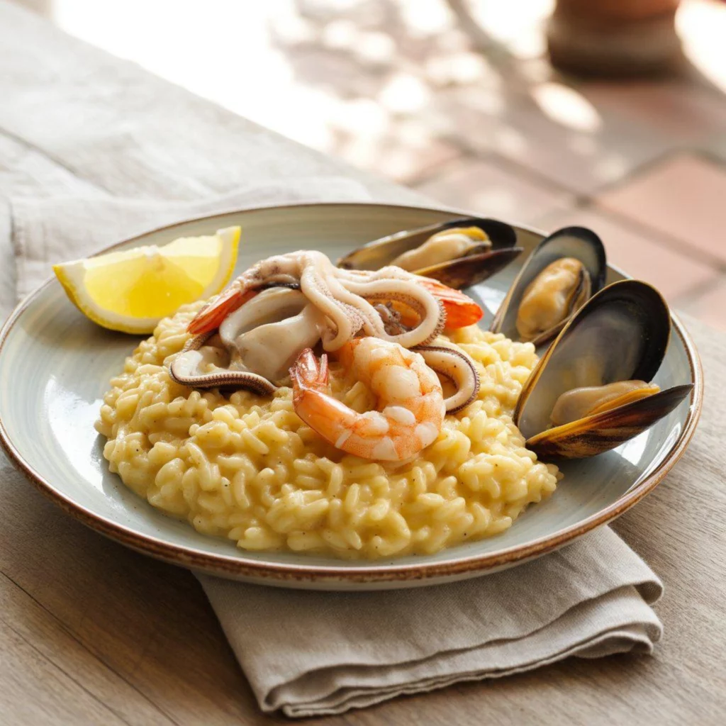 Italian Risotto with Seafood