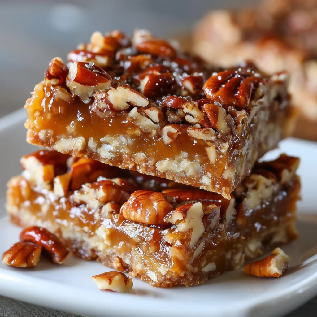 Maple Pecan Bars