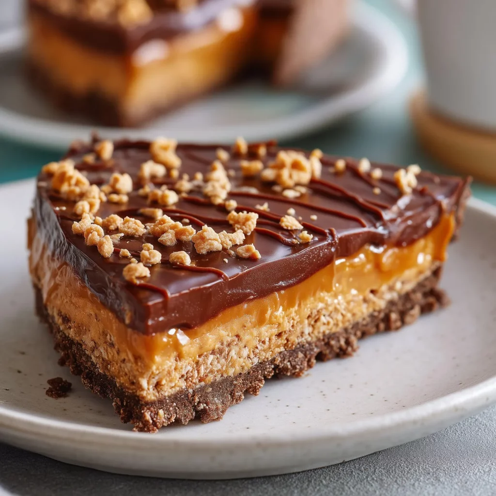 No-Bake Caramel Crunch Tart