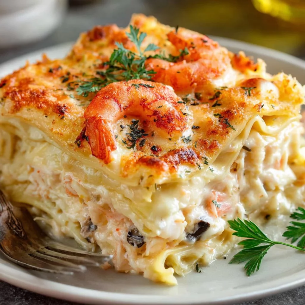 Seafood Lasagna