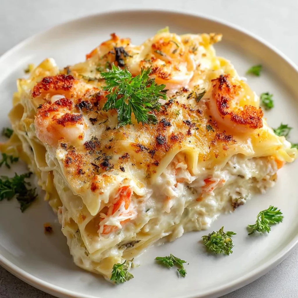 Seafood Lasagna