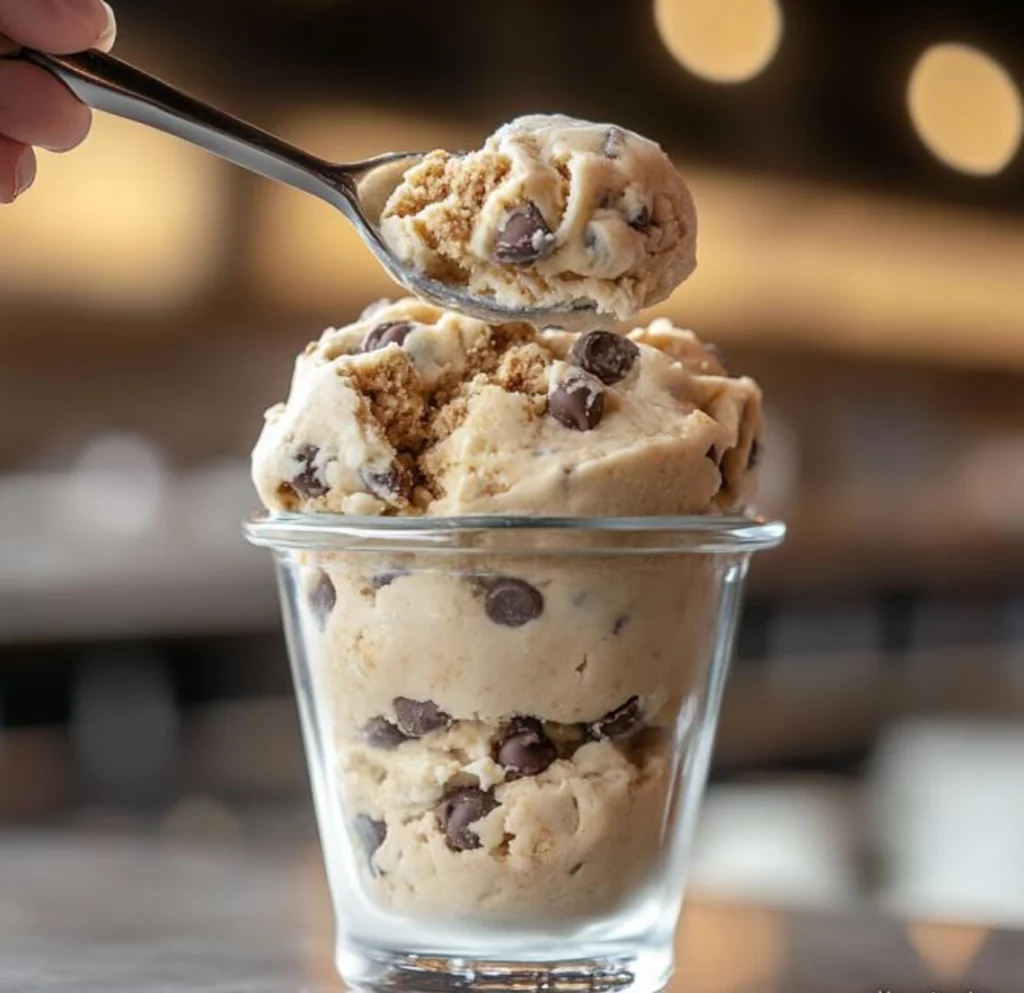 Edible Chocolate Chip Cookie Dough