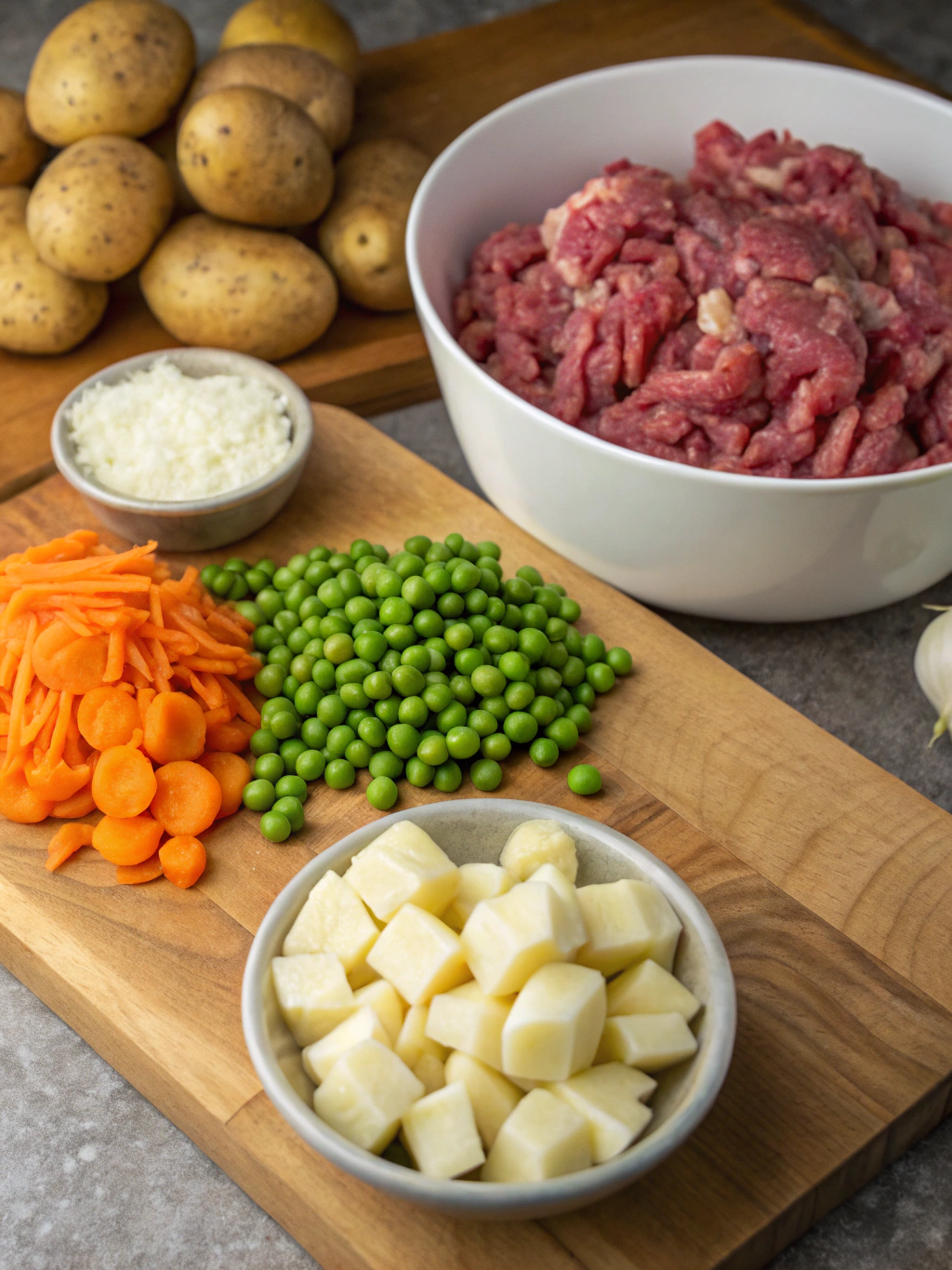 Shepherd’s Pie ingredients